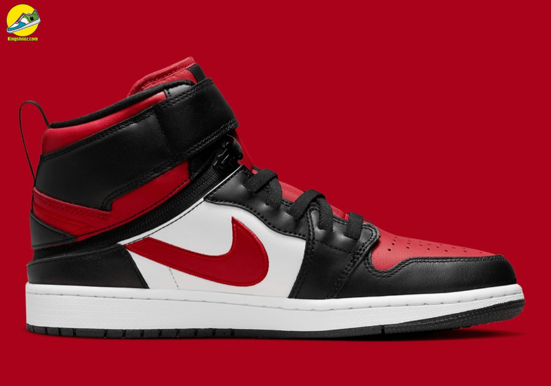 Air Jordan 1 Mid - Black Fire Red - KingShooz Shop