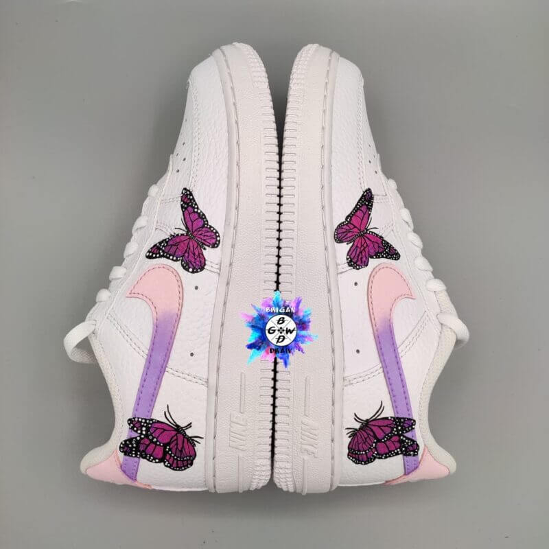 Butterfly Air Force 1 Custom - Kingshooz Shop