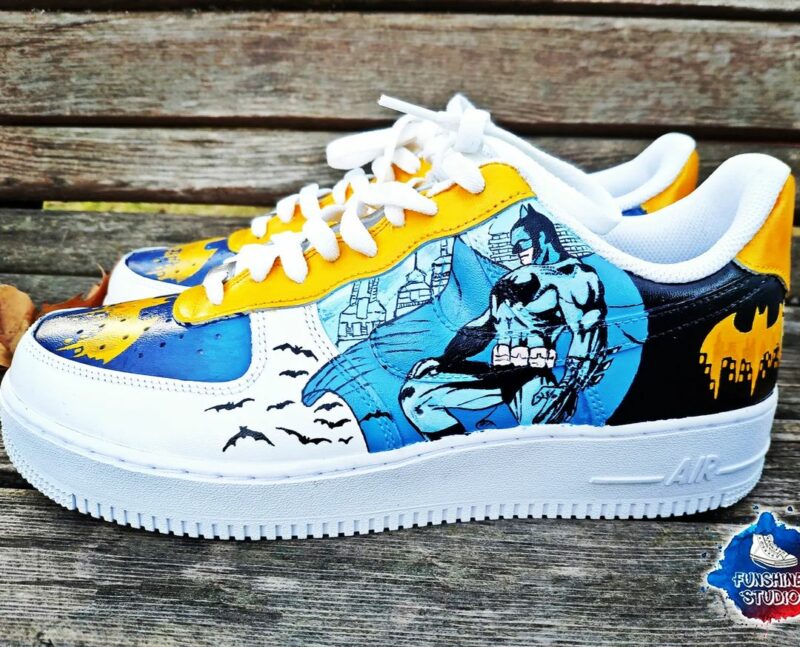 Batman Air Force 1 Custom - KingShooz Shop