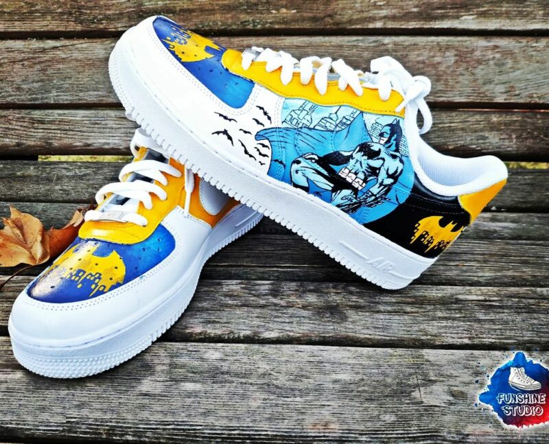 Batman Air Force 1 Custom - KingShooz Shop