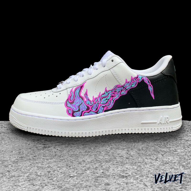 Blaze Air Force 1 Custom - Kingshooz Shop