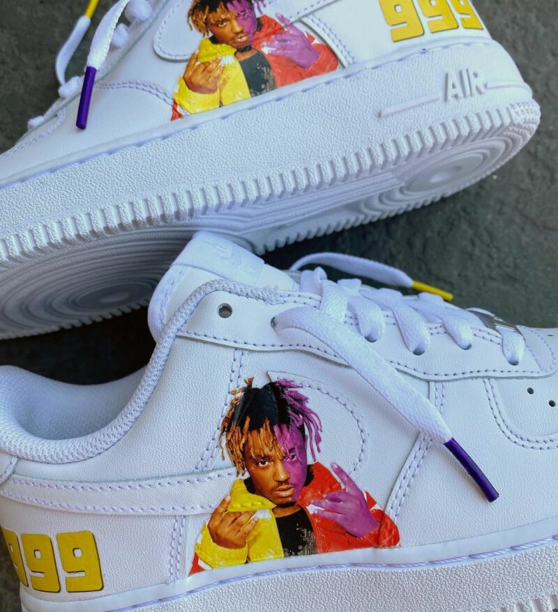 Juice WRLD Air Force 1 Custom - KingShooz Shop