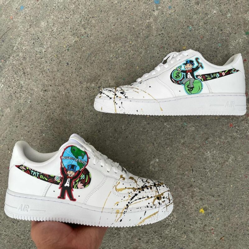 Monopoly Air Force 1 Custom - KingShooz Shop