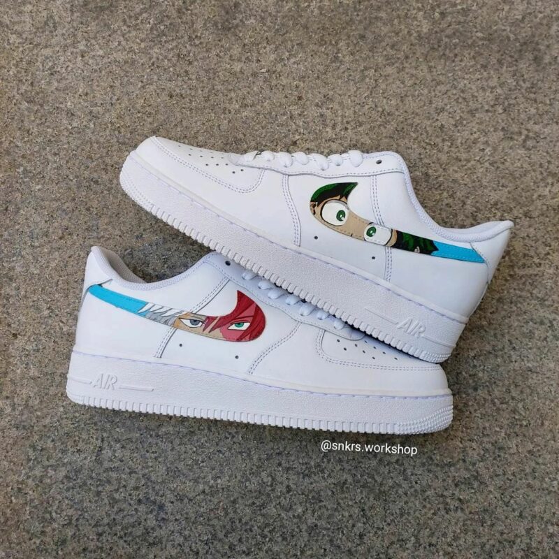 My Hero Academia Air Force 1 Custom - Kingshooz Shop