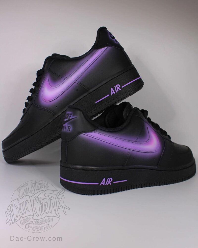 Purple Air Force 1 Custom - KingShooz Shop