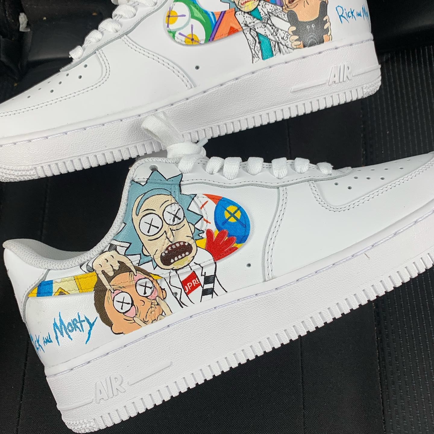 Rick and Morty Air Force 1 Custom 59778 - KingShooz Shop