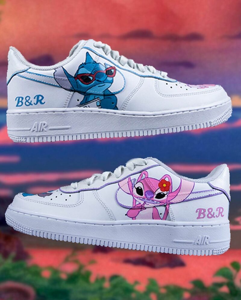 Stitch Air Force 1 Custom - KingShooz Shop