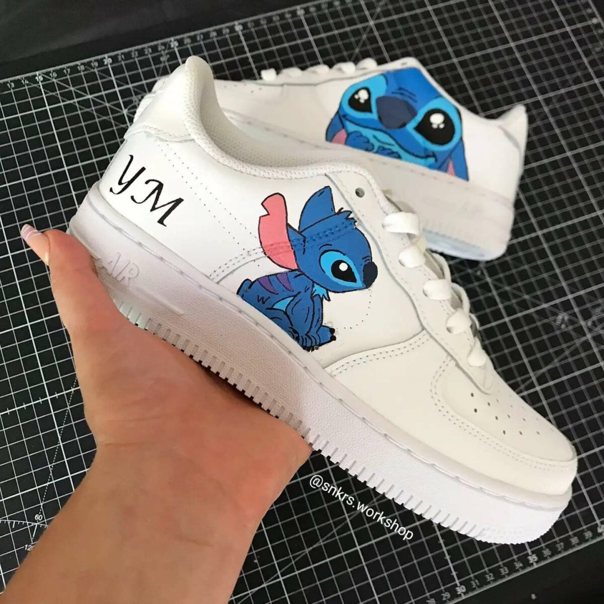 Stitch Air Force 1 Custom - KingShooz Shop