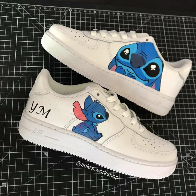 Stitch Air Force 1 Custom - KingShooz Shop