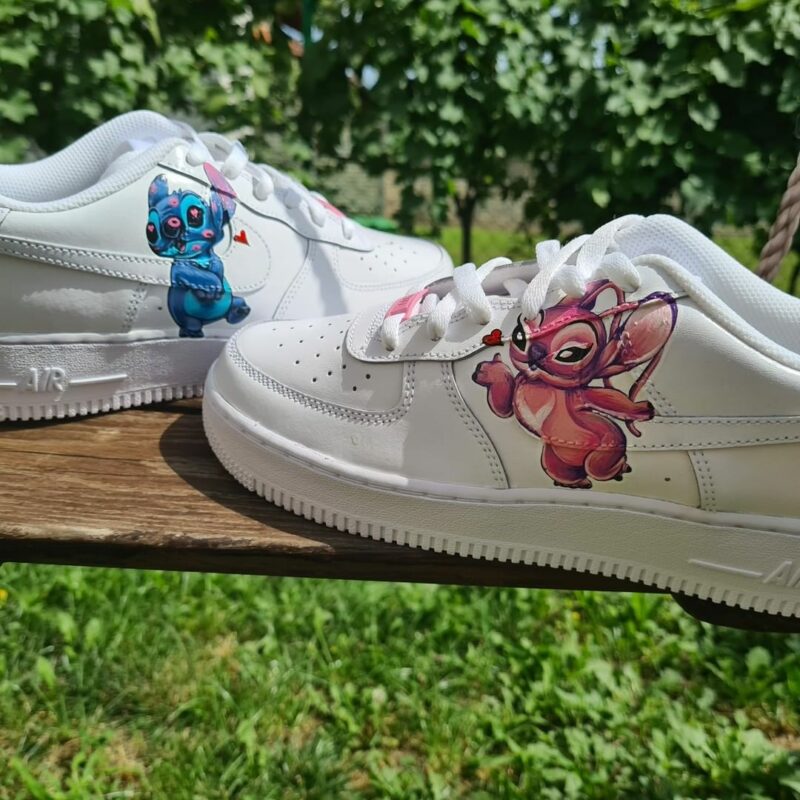 Stitch Air Force 1 Custom - KingShooz Shop