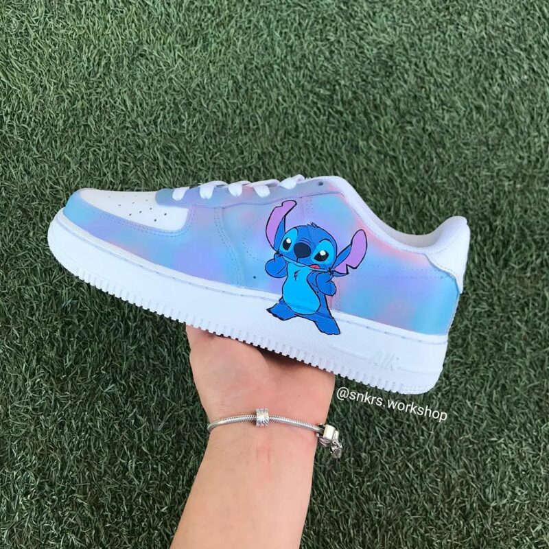 Stitch Air Force 1 Custom - KingShooz Shop