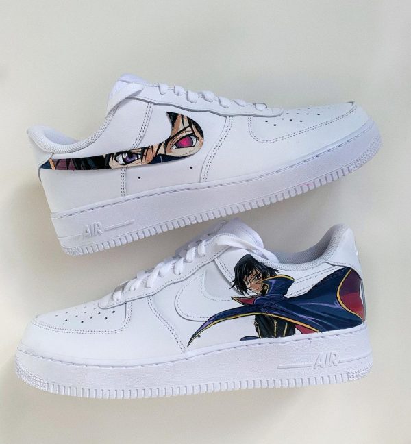 Lelouch Painted Custom Air Force 1