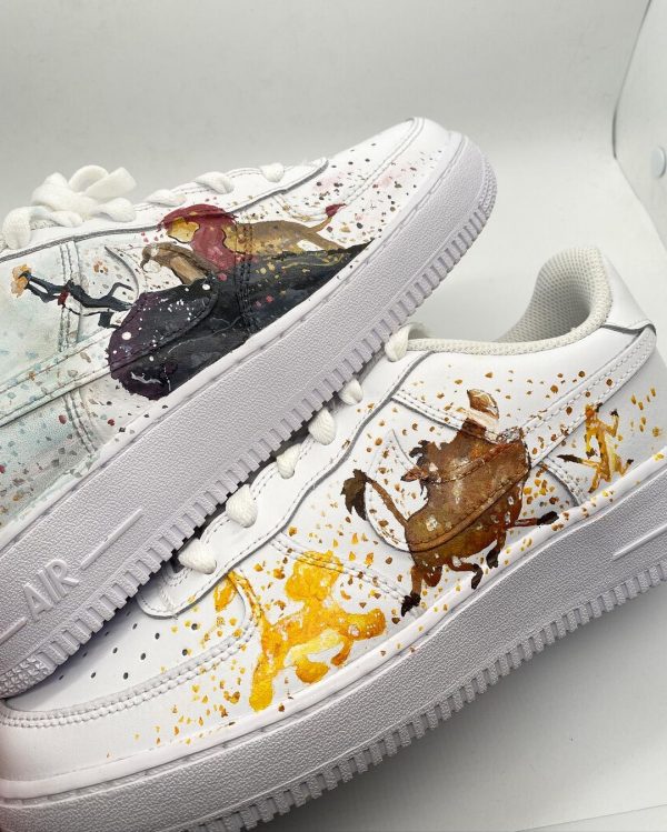 Lion King Inspired Custom Air Force 1