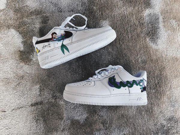 Little Mermaid Creative Custom Air Force 1