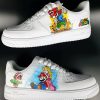 Mario Game Inspired Custom Air Force 1