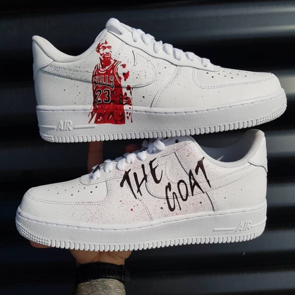 Michael Jordan Inspired Custom Air Force 1