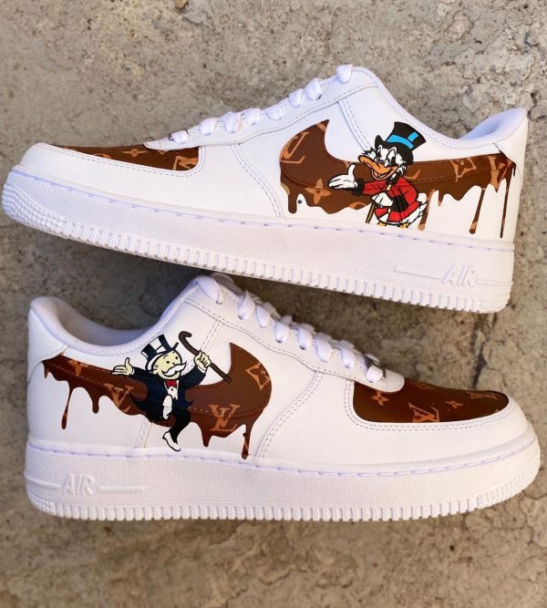 Monopoly Inspired Custom Air Force 1