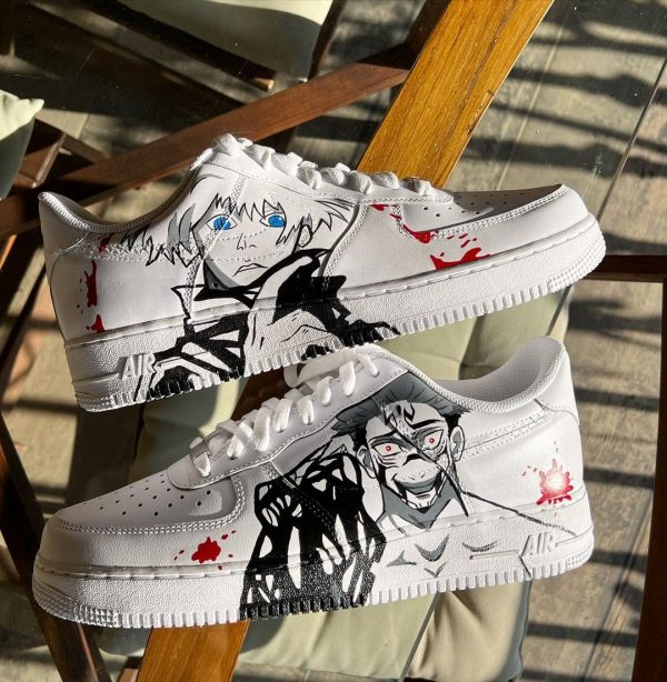 Naruto Shippuden x Jujutsu Kaisen Custom Air Force 1