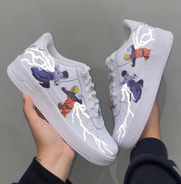 Naruto x Sasuke Custom Air Force 1