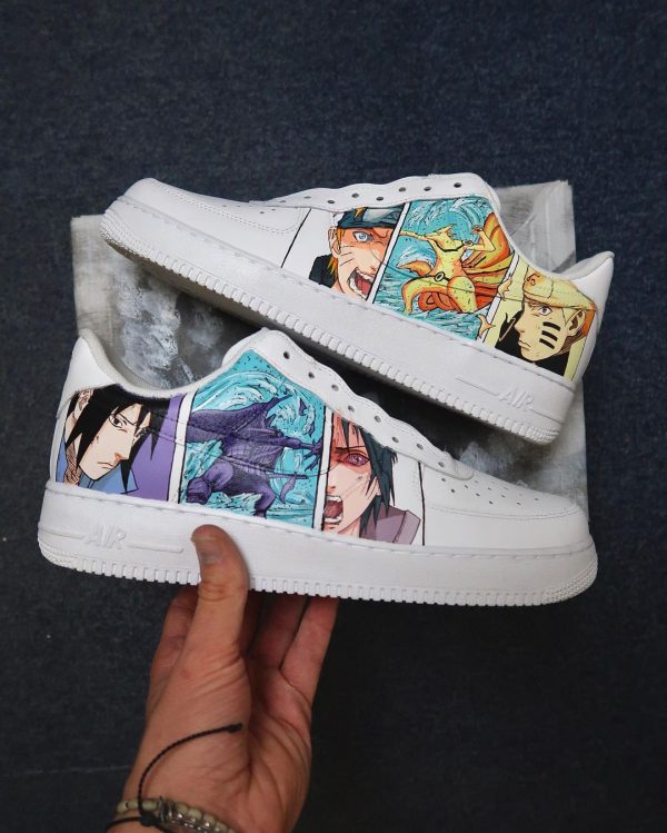 Naruto x Sasuke Custom Air Force 1