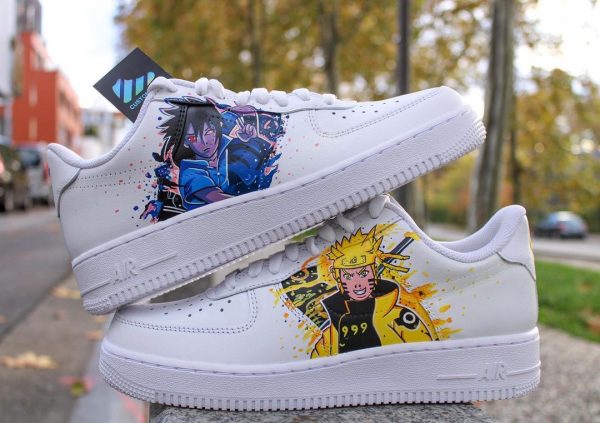 Naruto x Sasuke Custom Air Force 1