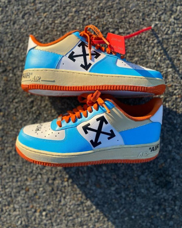 Off White Inspired Custom Air Force 1