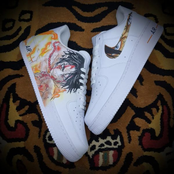 One Piece - Ace Custom Air Force 1