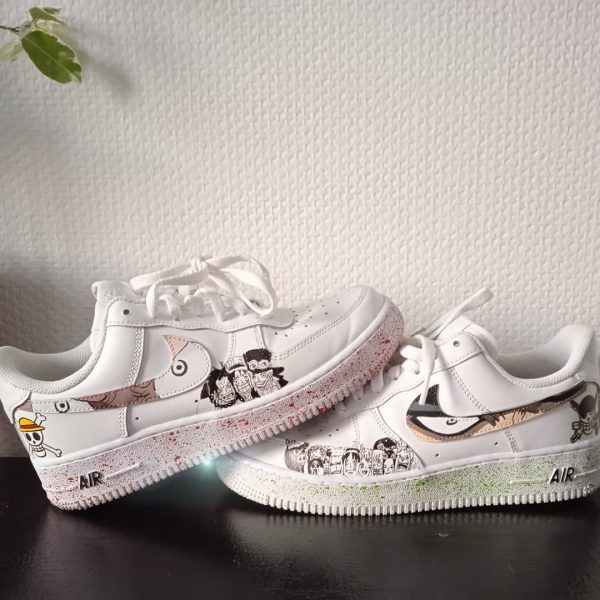 One Piece Custom Air Force 1