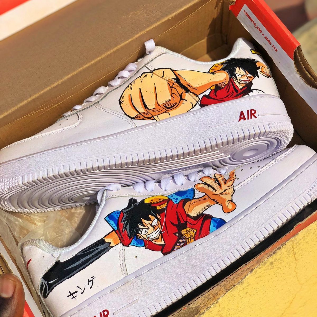 One Piece - Luffy Custom Air Force 1