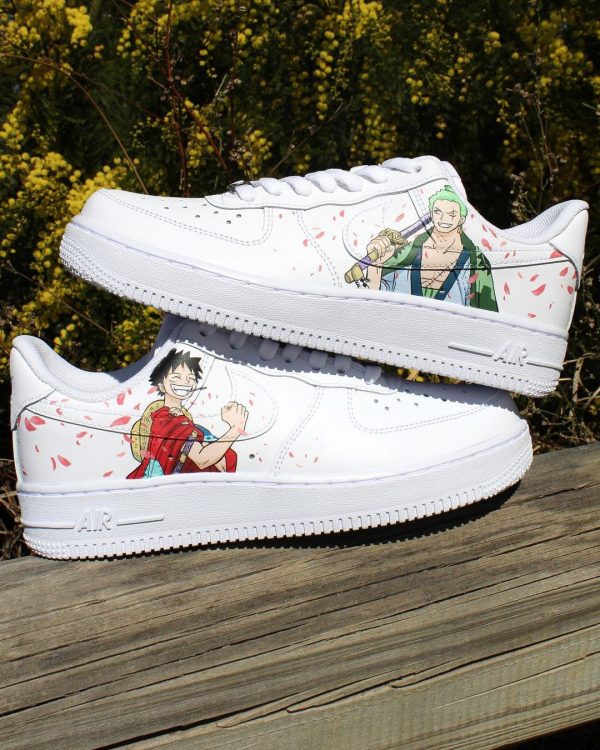 Luffy x Zoro Custom Air Force 1