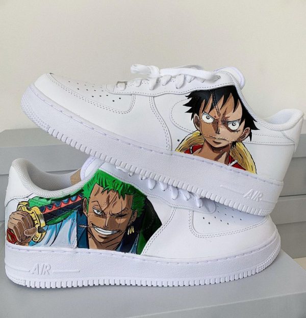 Luffy x Zoro Custom Air Force 1