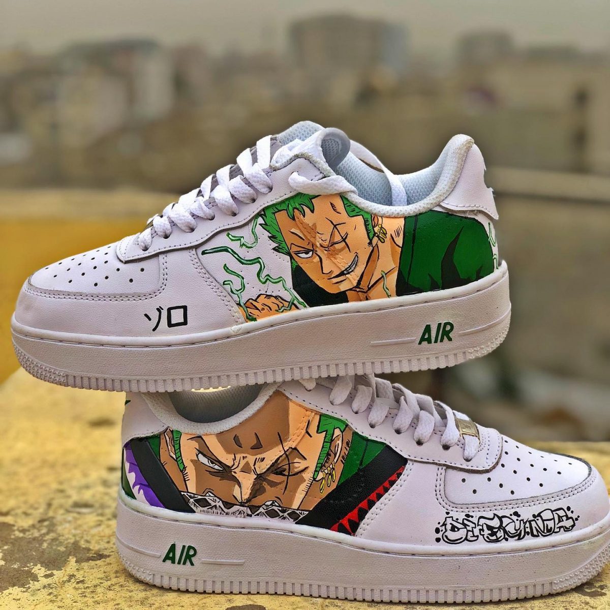 One Piece - Zoro Custom Air Force 1