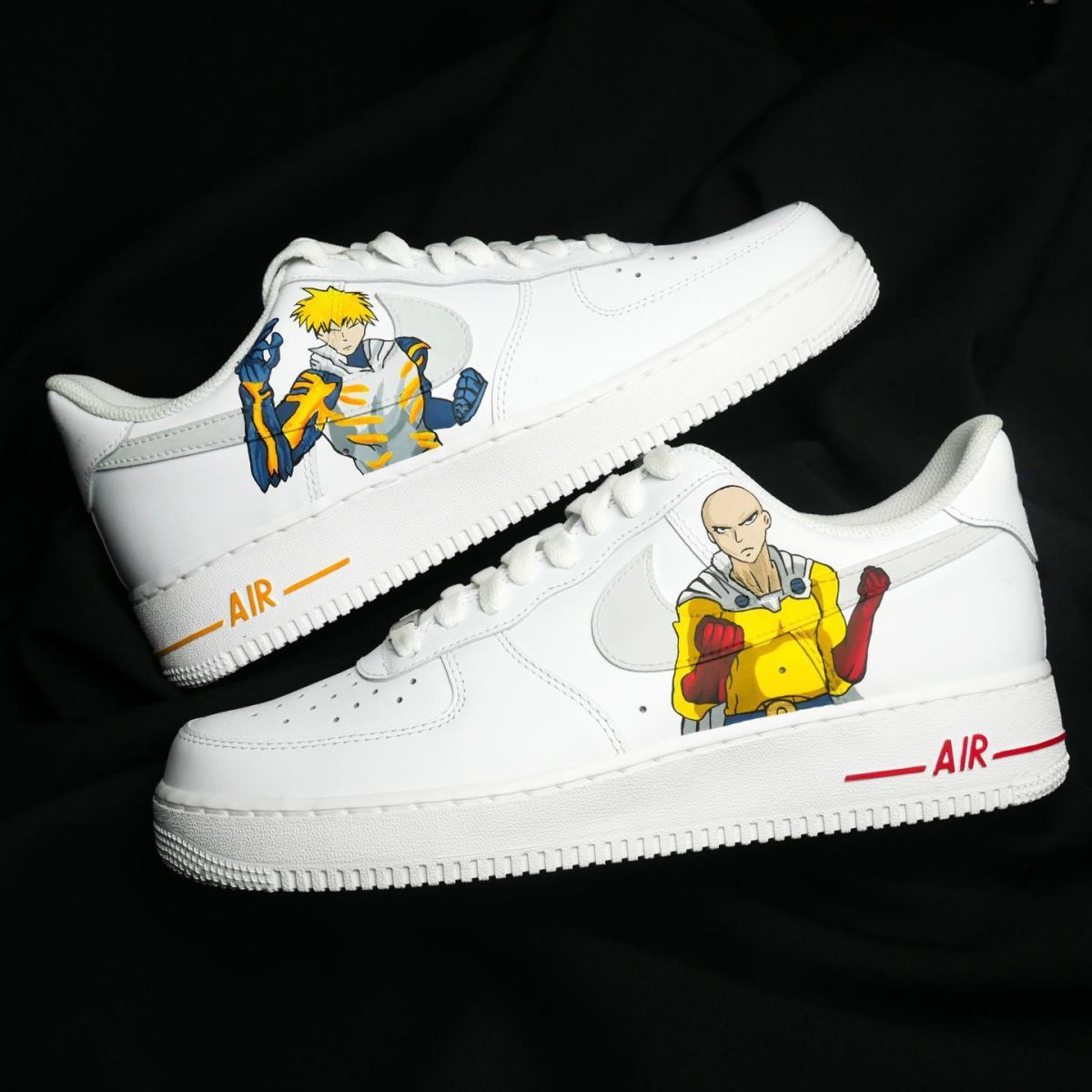 One Punch Man Design Custom Air Force 1