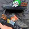 Rick and Morty Custom Air Force 1