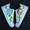 Rick and Morty Custom Air Force 1