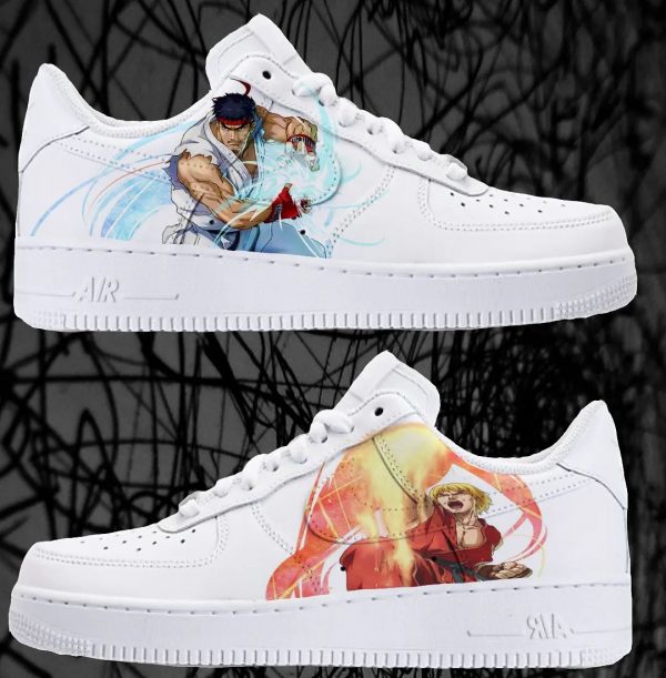 Ryu and Ken Custom Air Force 1