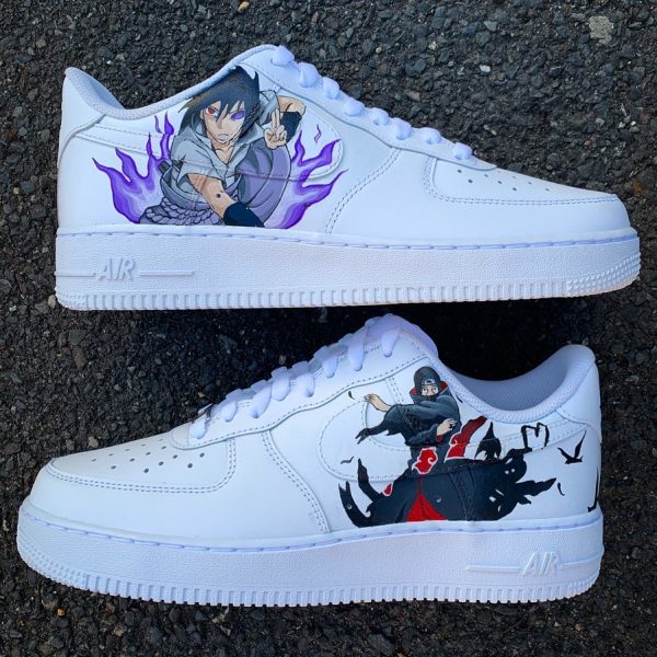 Sasuke x Itachi Custom Air Force 1