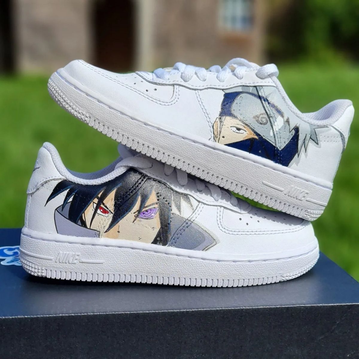 Sasuke x Kakashi Custom Air Force 1