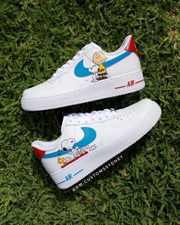 Snoopy and Charlie Custom Air Force 1