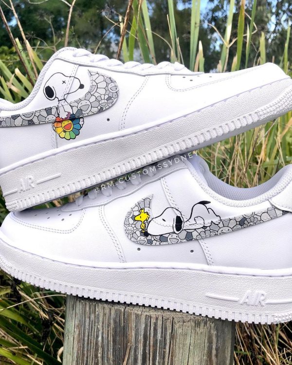 Snoopy and Murakami Custom Air Force 1