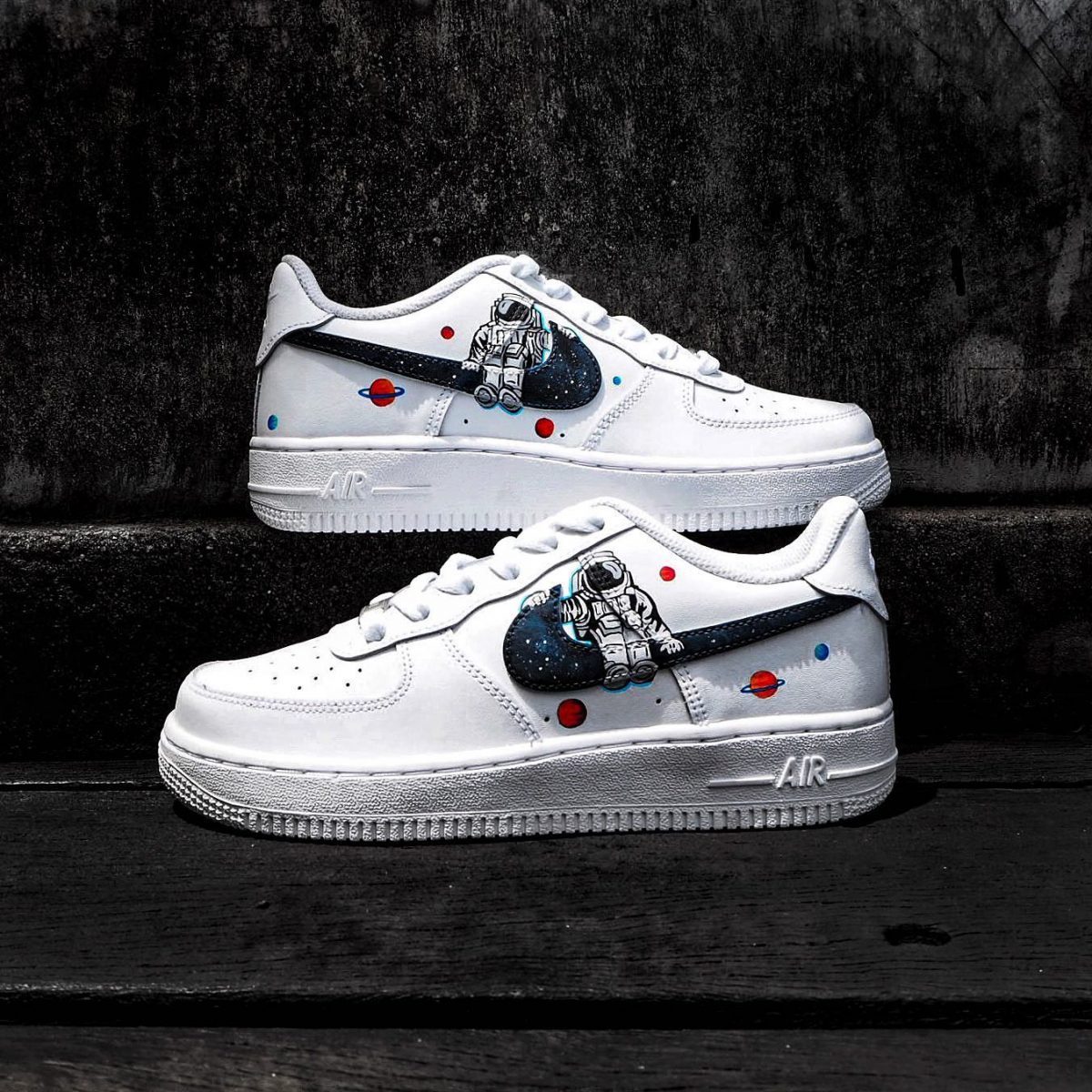 Spaceman Creative Custom Air Force 1