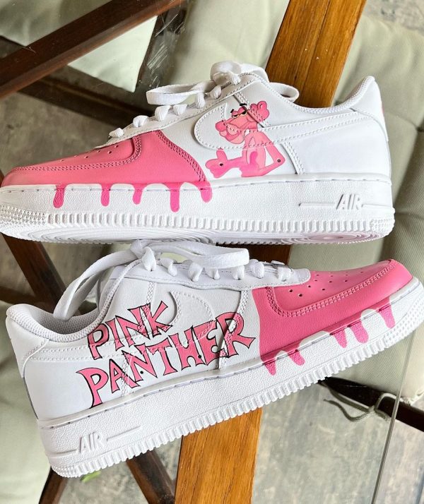 The Pink Panther Custom Air Force 1