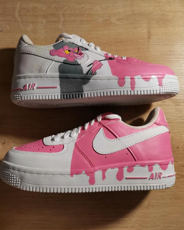 The Pink Panther Custom Air Force 1