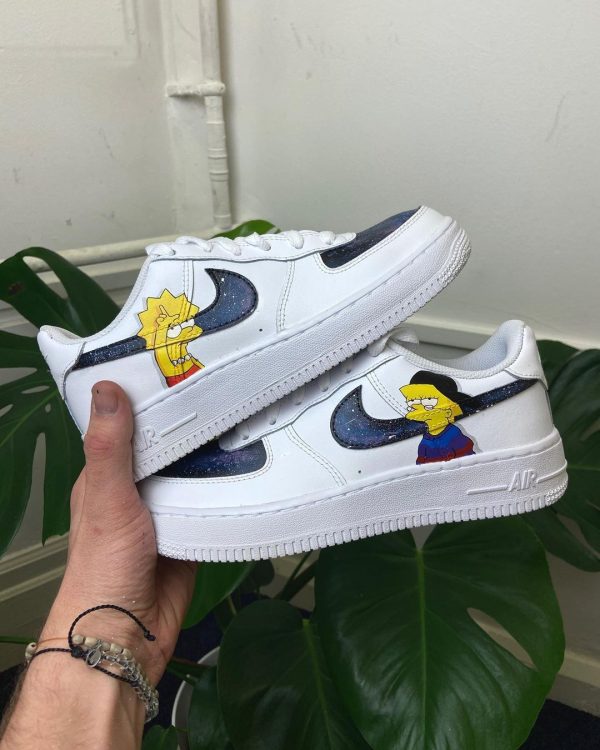 The Simpsons Custom Air Force 1