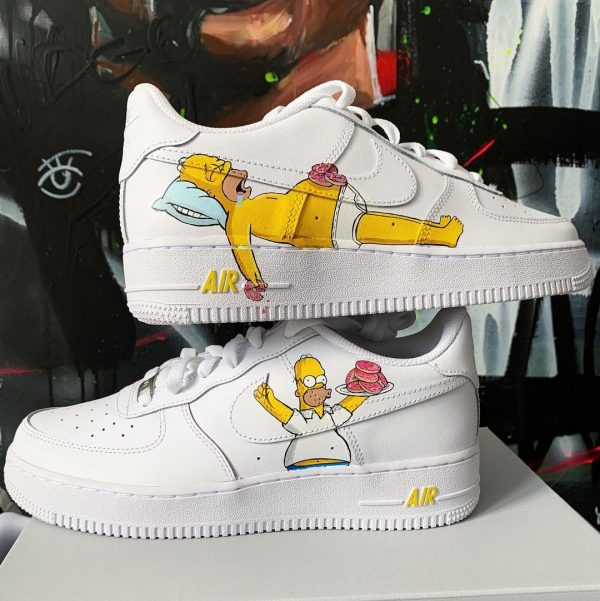 The Simpsons Custom Air Force 1