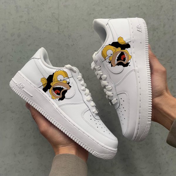 The Simpsons Custom Air Force 1