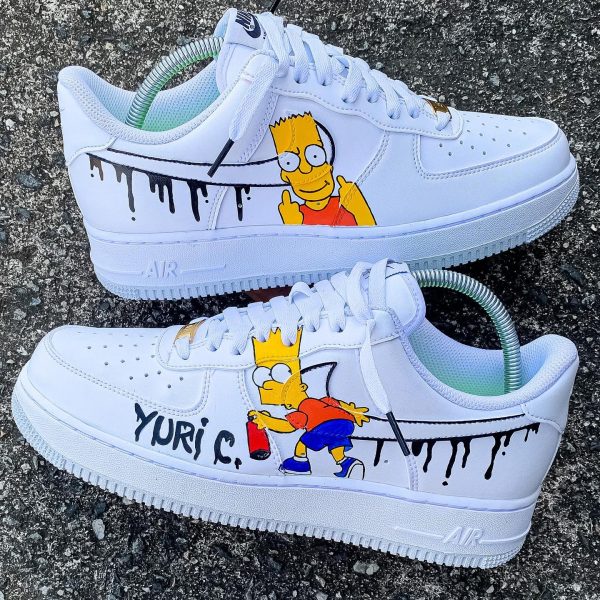 The Simpsons Custom Air Force 1