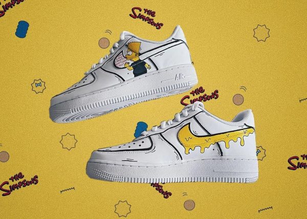 The Simpsons Custom Air Force 1