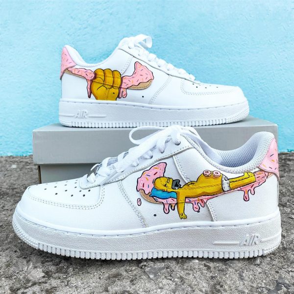 The Simpsons Custom Air Force 1