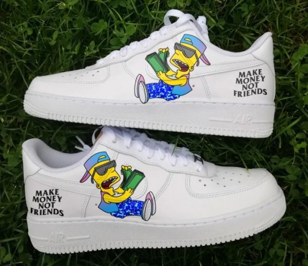 The Simpsons Custom Air Force 1